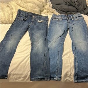 GAP Blue Straight-Leg Jeans Classic Denim boys size 10